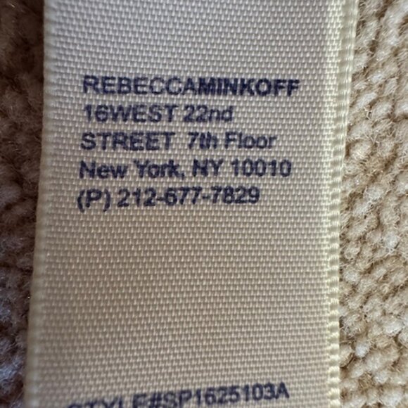 Rebecca Minkoff Leather Moto Biker Jacket - Picture 7 of 13